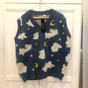 Aelfric Eden Streetwear Bunny Moon Vest